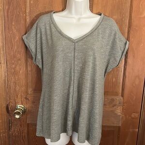 Sonoma Women’s Boxy Cut TShirt With Lace Details Size Large